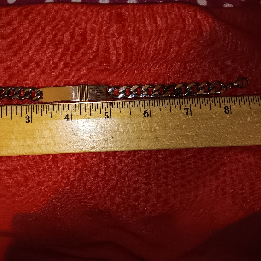 Sterling ID bracelet